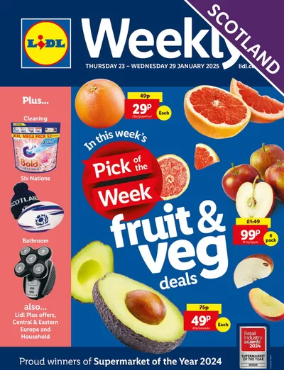 Supermarkets offers in Leeds | Top offers for all bargain hunters in Lidl | 23/01/2025 - 29/01/2025