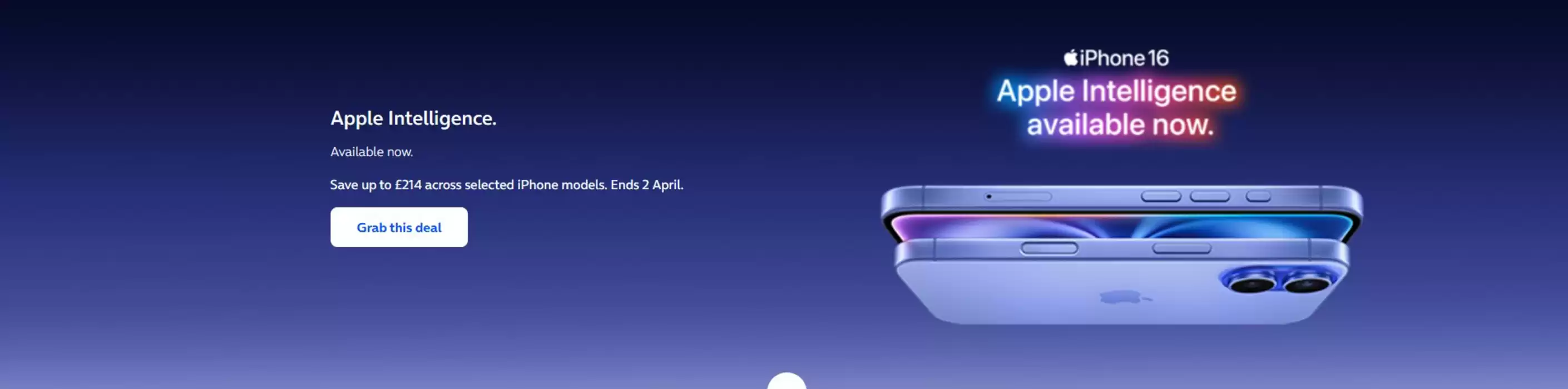 O2 catalogue in Barnstaple | Apple Intelligence  | 16/01/2025 - 02/04/2025