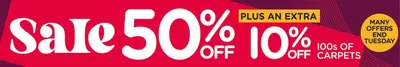 Home & Furniture offers | Sale in Carpetright | 20/01/2025 - 21/01/2025