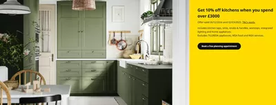 IKEA catalogue in Birmingham | Get 10% Off Kitchens When You Spend Over £3000 | 21/01/2025 - 02/03/2025