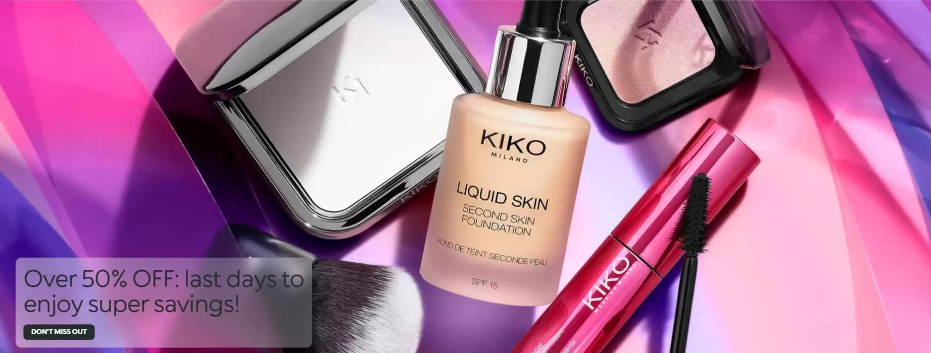 Kiko catalogue in Leeds | Over 50% Off  | 21/01/2025 - 26/01/2025