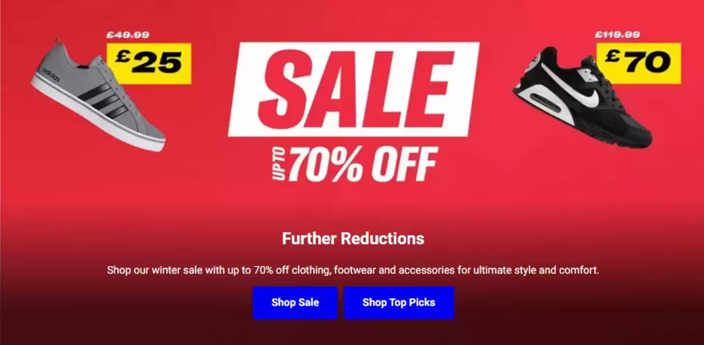 Sports Direct catalogue in Norwich | Sale Up To 70% Off  | 22/01/2025 - 05/02/2025