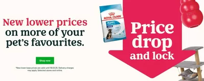 Supermarkets offers in Portstewart | Price Drop And Lock  in Pets at Home | 22/01/2025 - 18/03/2025