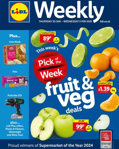 Lidl catalogue in Newport | Our best bargains | 30/01/2025 - 05/02/2025