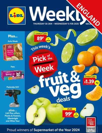 Lidl catalogue in Royal Tunbridge Wells | Discounts and promotions | 30/01/2025 - 05/02/2025