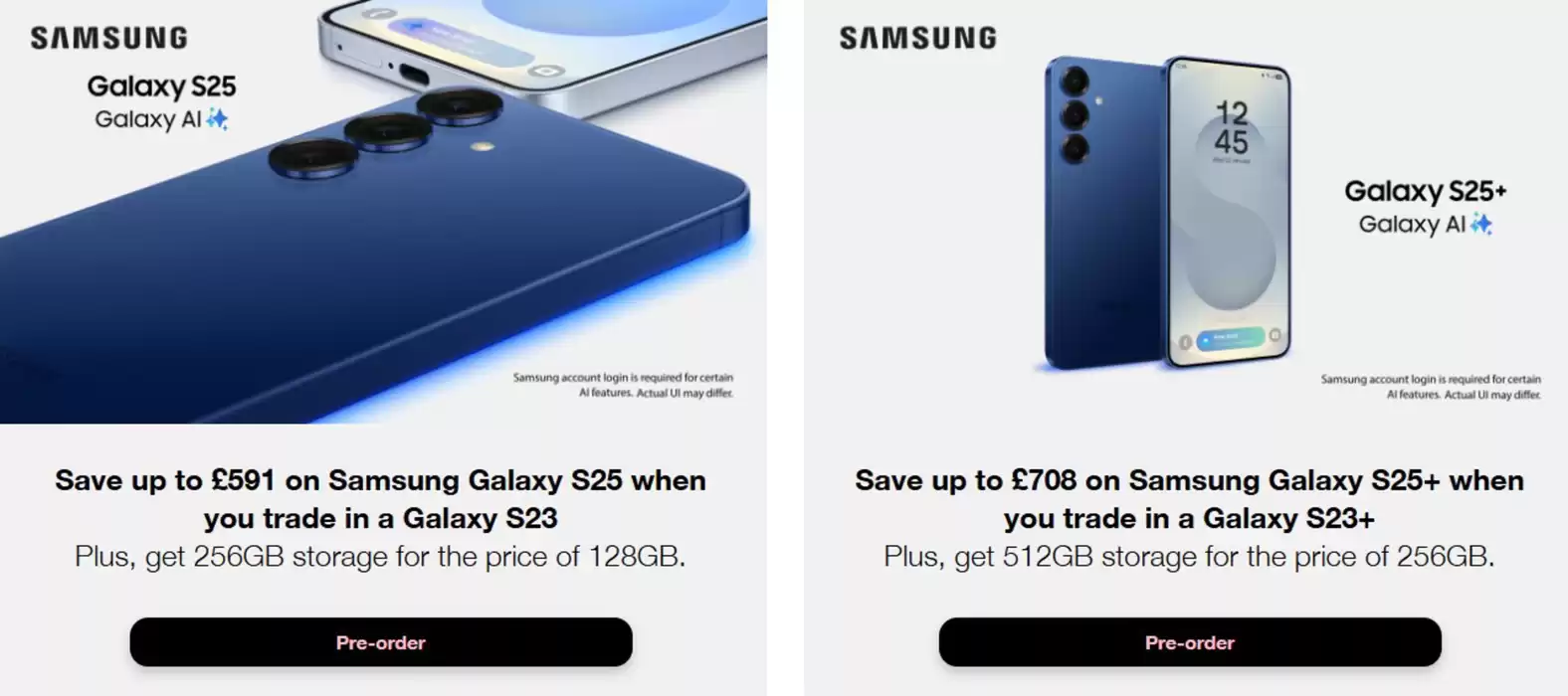 Three catalogue in Middlesbrough | Samsung Galaxy S25  | 23/01/2025 - 06/02/2025