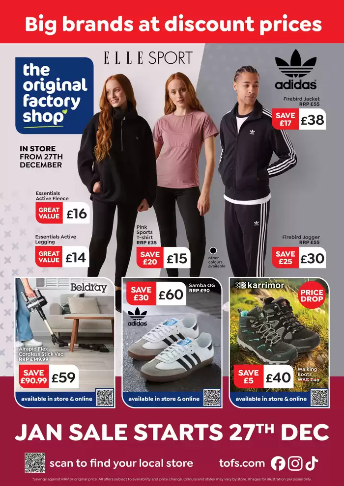 The Original Factory Shop catalogue in Great Harwood | Big Brands At Discount Prices | 23/01/2025 - 02/02/2025