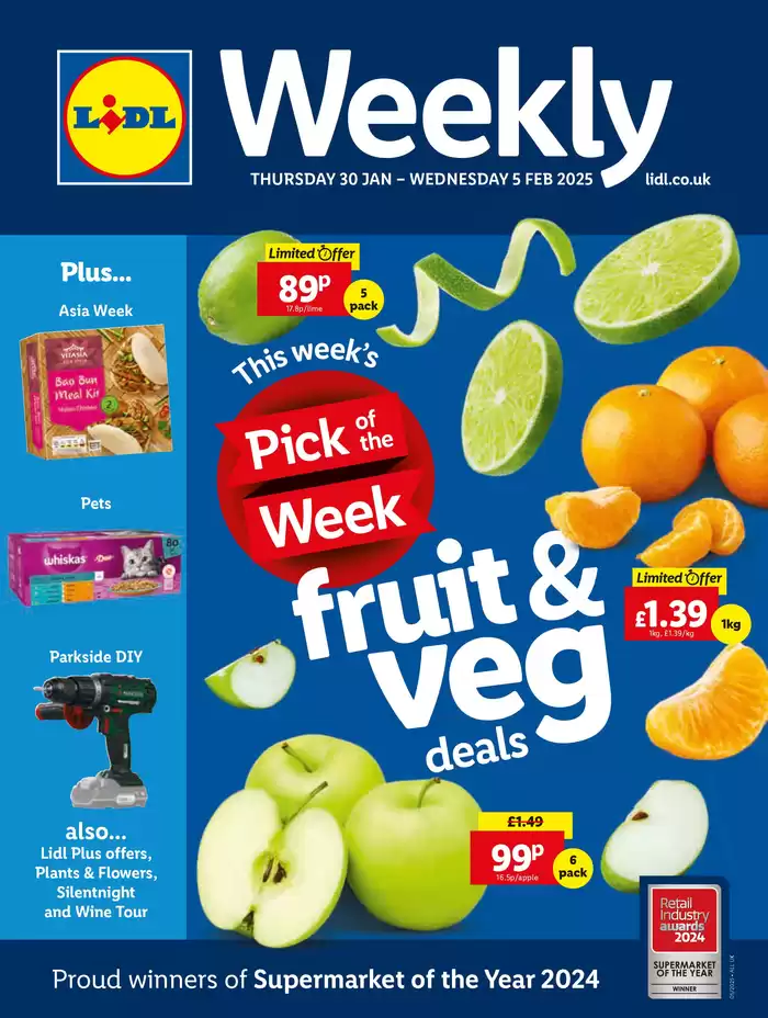 Lidl catalogue in Redditch | Top deals and discounts | 30/01/2025 - 05/02/2025