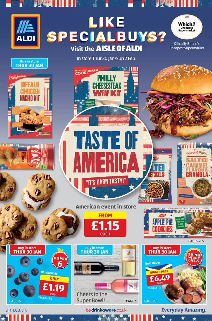 Aldi catalogue in Redditch | Top deals for all customers | 24/01/2025 - 07/02/2025