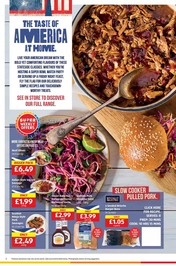 Aldi catalogue in Redditch | Top deals for all customers | 24/01/2025 - 07/02/2025