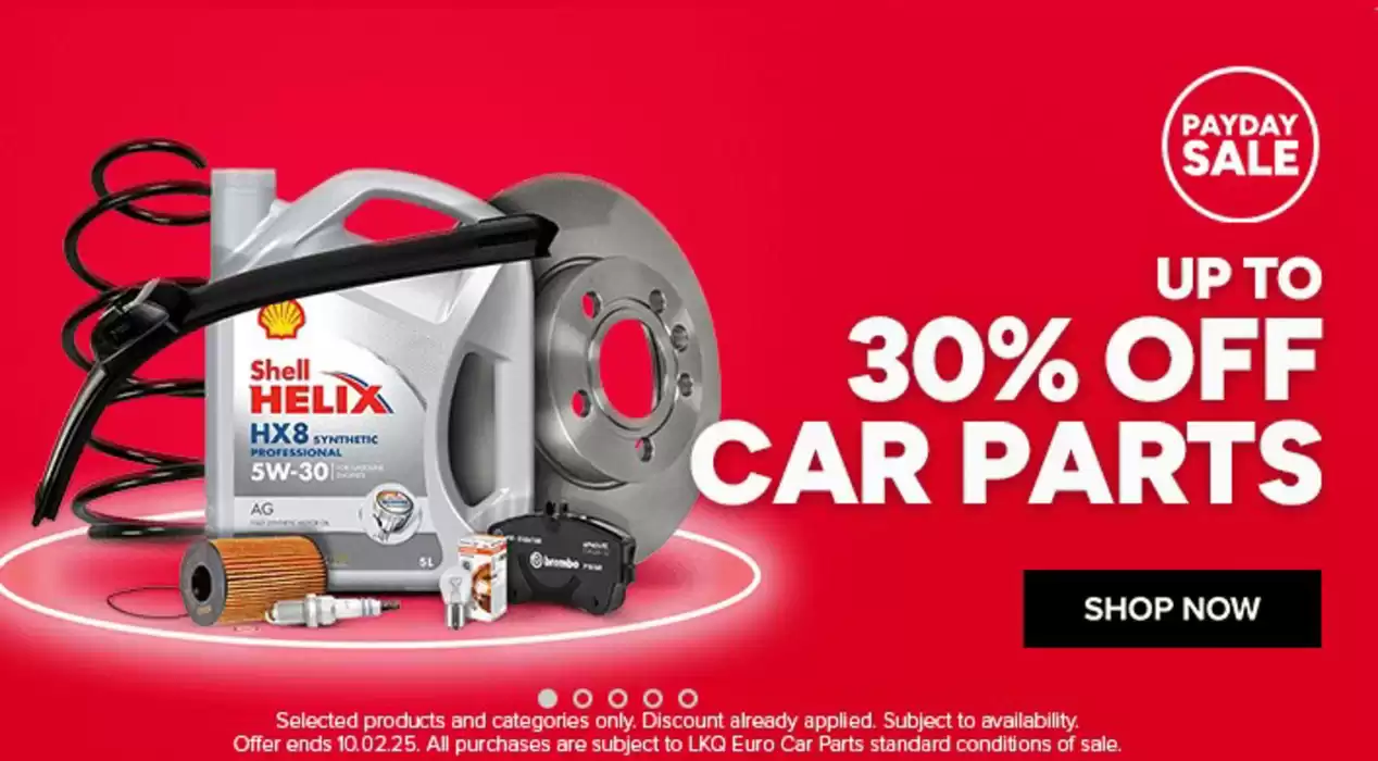 Euro Car Parts catalogue in Whitefield | Up To 30% Off | 24/01/2025 - 10/02/2025