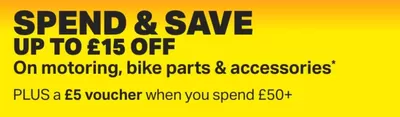 Cars, Motorcycles & Spares offers in Great Yarmouth | Offers in Halfords | 27/01/2025 - 10/02/2025