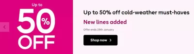 Department Stores offers in Margate | Up To 50% Off in Very | 27/01/2025 - 29/01/2025