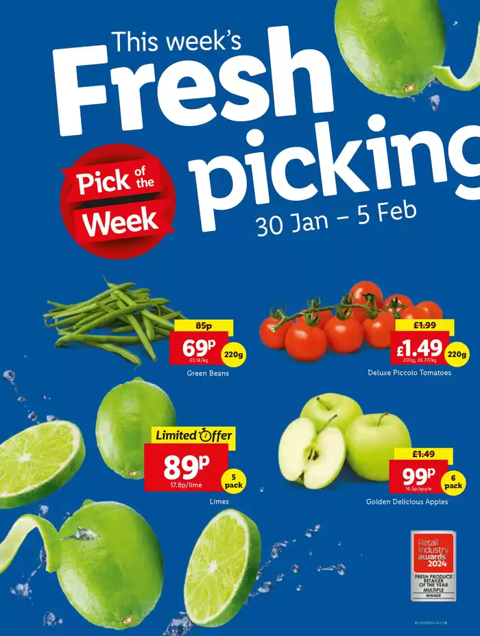 Lidl catalogue in Gillingham | Top deals for all customers | 30/01/2025 - 05/02/2025