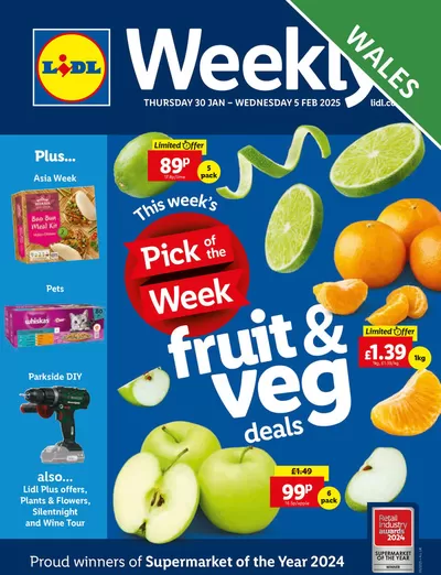 Lidl catalogue in Newport | Top deals for all customers | 30/01/2025 - 05/02/2025