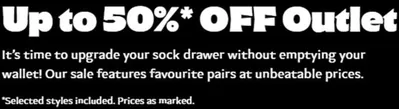 Clothes, Shoes & Accessories offers in Southwark | Up To 50% Off Outlet in Happy Socks | 30/01/2025 - 06/02/2025