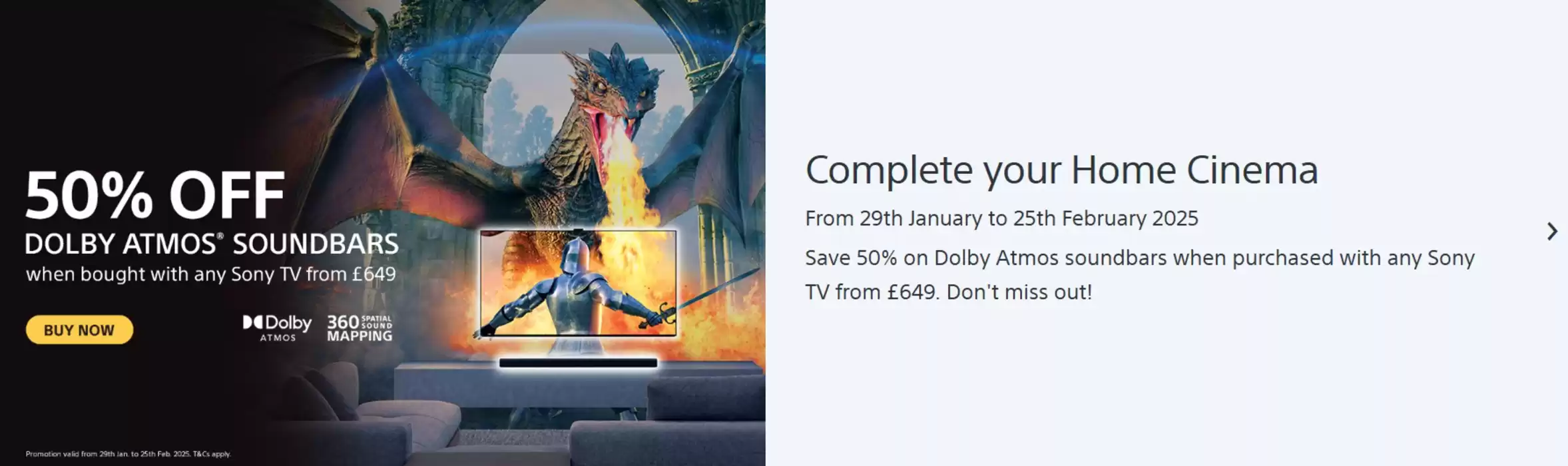 Sony catalogue in Cardiff | 50% Off  | 30/01/2025 - 25/02/2025