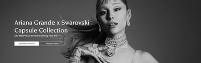 Luxury brands offers in Worthing | Ariana Grande X Swarovski Capsule Collection  in Swarovski | 31/01/2025 - 14/02/2025