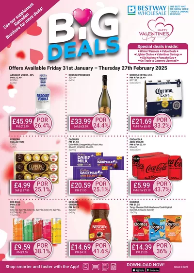 Supermarkets offers in Falkirk | The Big Deals Brochure in Bestway | 31/01/2025 - 27/02/2025