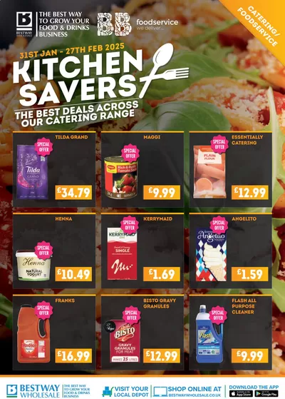 Bestway catalogue in Newcastle-under-Lyme | Kitchen Savers | 31/01/2025 - 27/02/2025