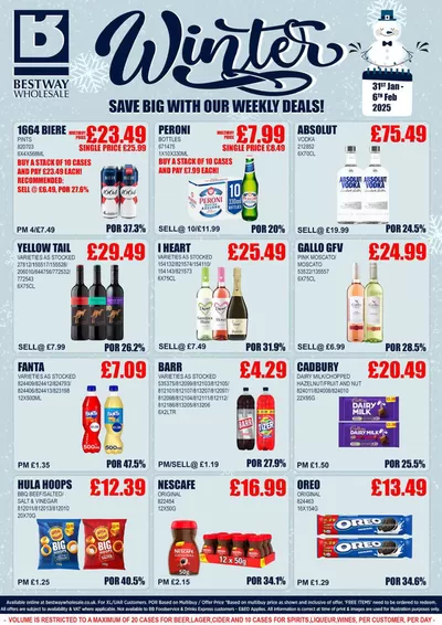 Bestway catalogue in Newcastle-under-Lyme | 7 Days Delivered Only Deals | 31/01/2025 - 06/02/2025