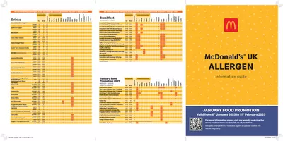 Restaurants offers in Baildon | January Food Promotion  in McDonald's | 31/01/2025 - 11/02/2025