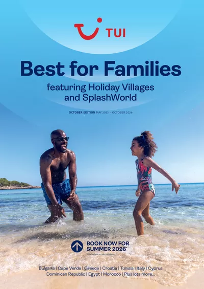 Tui catalogue in Baildon | Best For Families May 2025 – October 2026 | 01/05/2025 - 31/10/2026