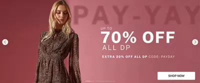 Clothes, Shoes & Accessories offers in Derry | Up To 70% Off in Dorothy Perkins | 03/02/2025 - 17/02/2025