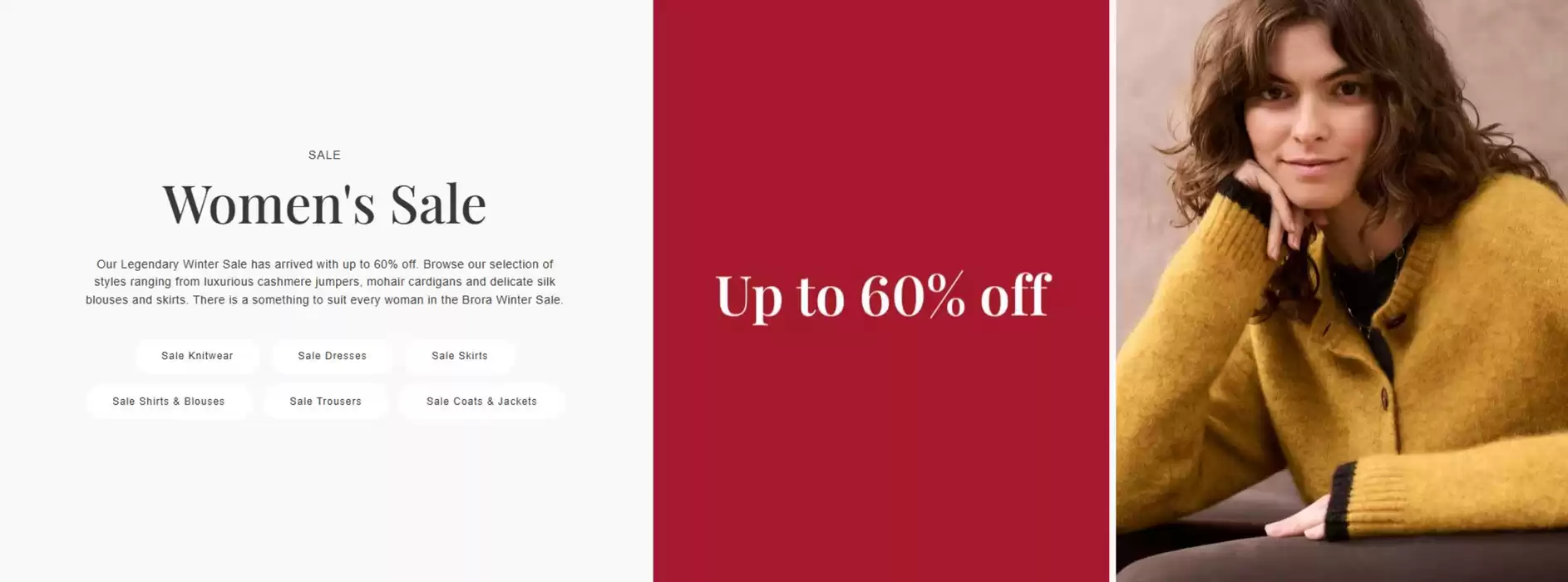 Brora catalogue in London | Up To 60% Off | 07/02/2025 - 21/02/2025