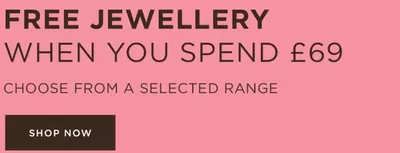 Clothes, Shoes & Accessories offers in Lisburn | Free Jewellery When You Spend £69 in Pandora | 07/02/2025 - 14/02/2025