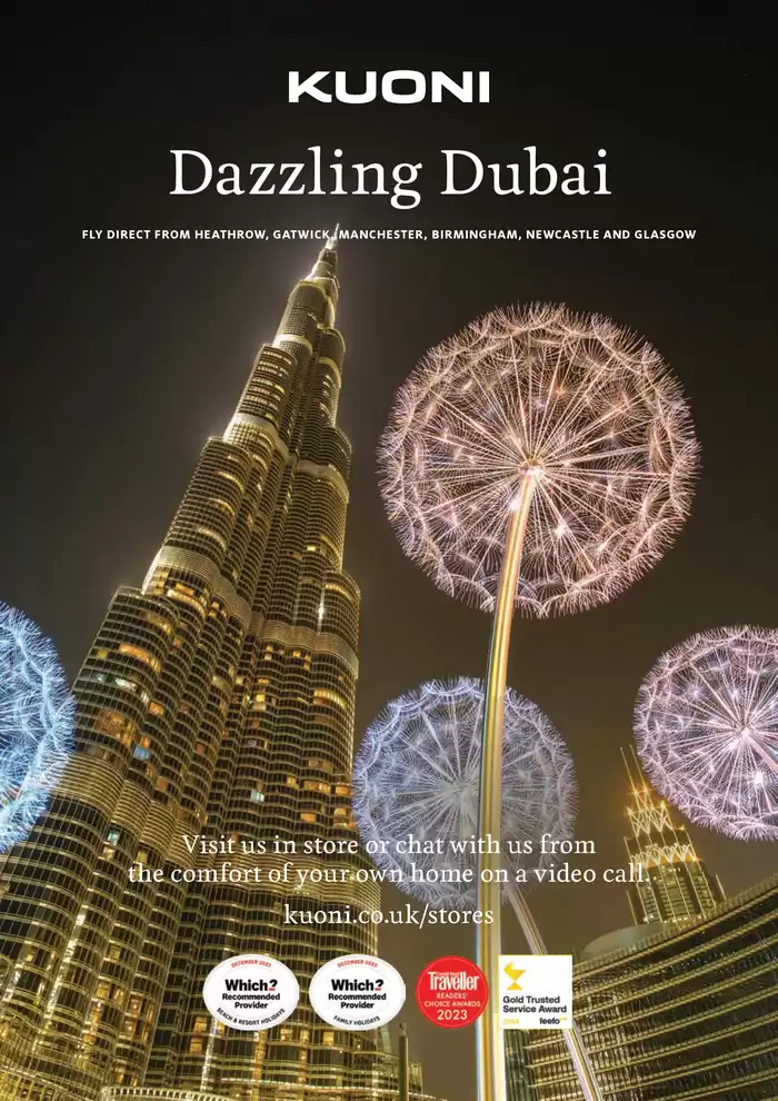 Kuoni catalogue in Birmingham | Dazzling Dubai | 07/02/2025 - 30/06/2025