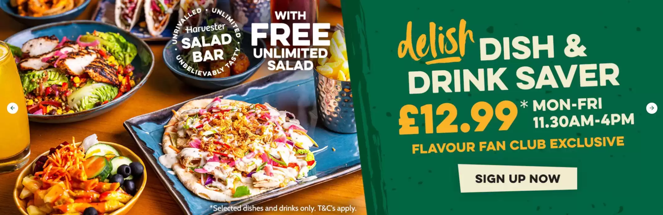 Harvester catalogue in Leeds | 25% Off  | 08/02/2025 - 23/02/2025