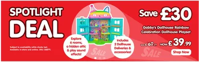 Toys & Babies offers in Bognor Regis | Spotlight Deal  in The Entertainer | 10/02/2025 - 24/02/2025