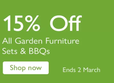 Squires Garden Centres catalogue in Bushey | 15% Off  | 10/02/2025 - 02/03/2025