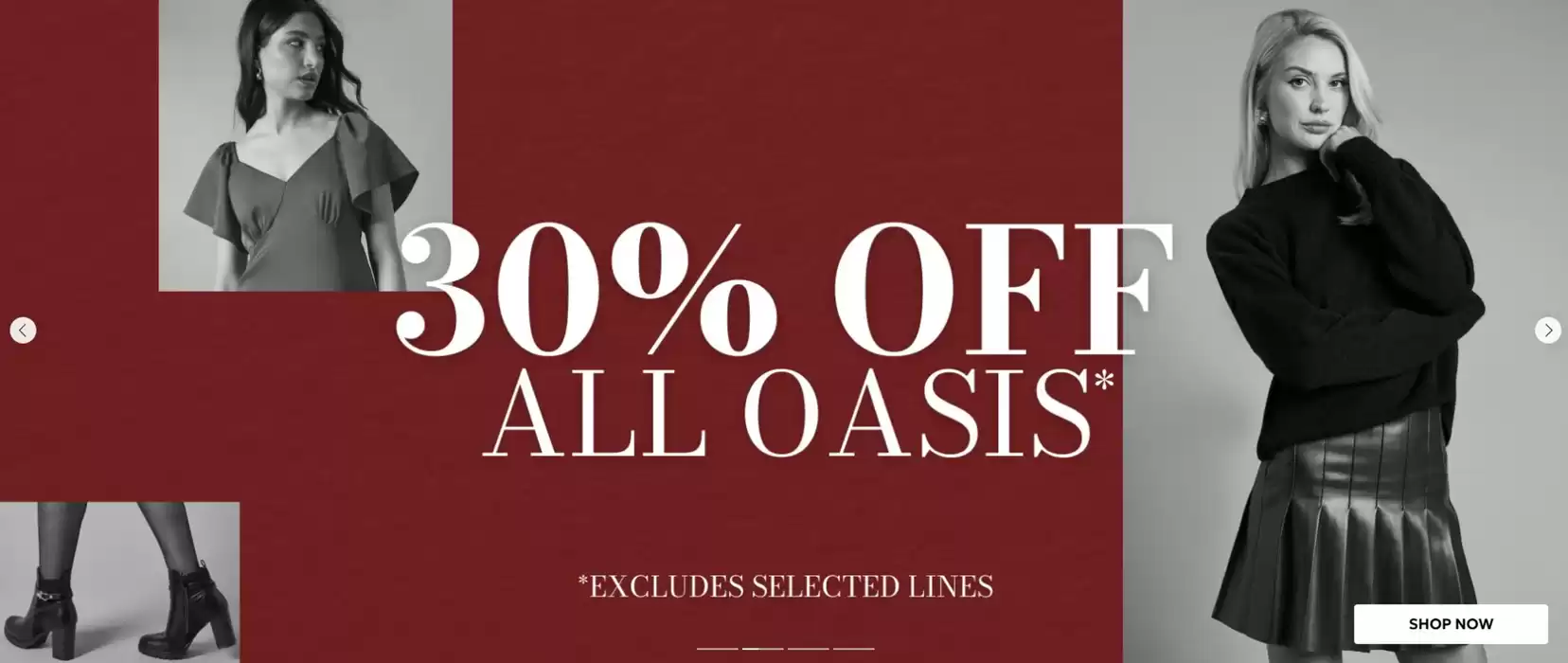 Oasis catalogue in Merthyr Tydfil | 30% Off  | 11/02/2025 - 25/02/2025