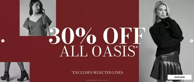 Oasis catalogue in Leeds | 30% Off  | 11/02/2025 - 25/02/2025