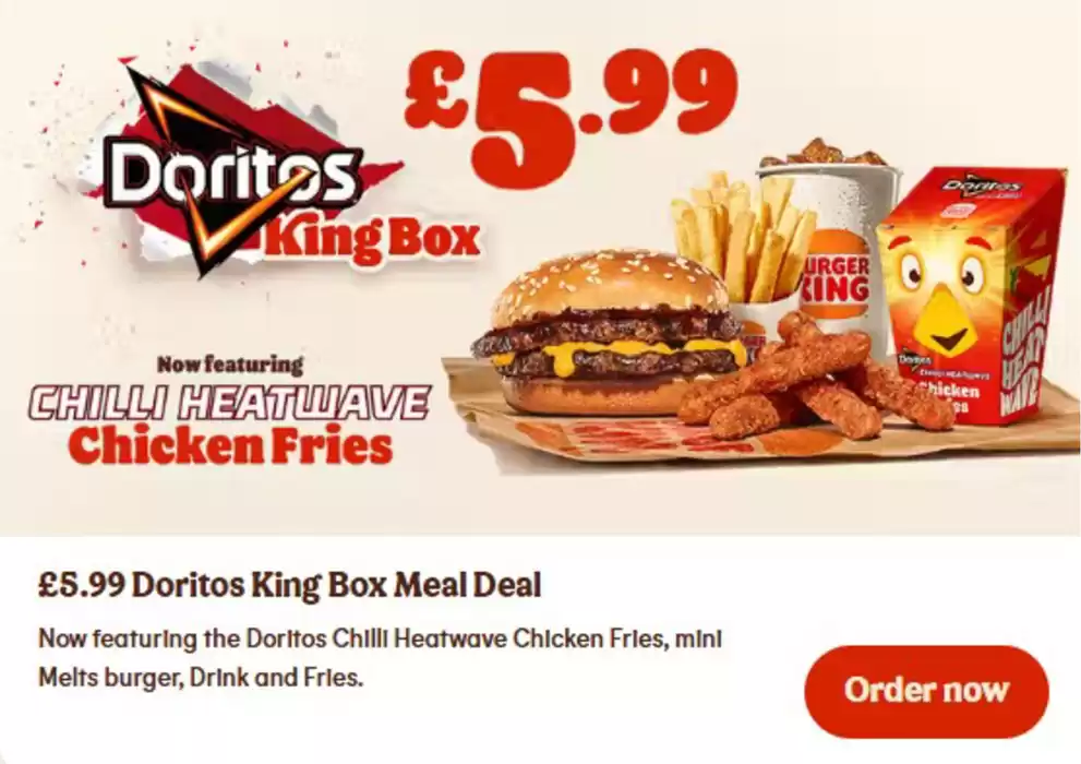 Burger King catalogue in Canterbury | Offers | 12/02/2025 - 26/02/2025