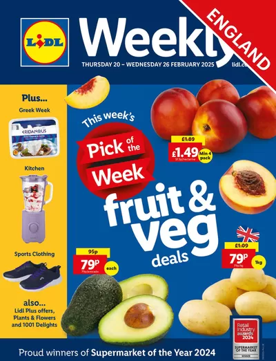 Lidl catalogue | Save now with our deals | 20/02/2025 - 26/02/2025