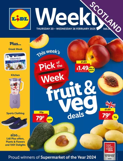 Lidl catalogue | Great discounts on selected products | 20/02/2025 - 26/02/2025