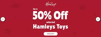 Toys & Babies offers in Weston-Super-Mare | Up To 50% Off in Hamleys | 13/02/2025 - 27/02/2025