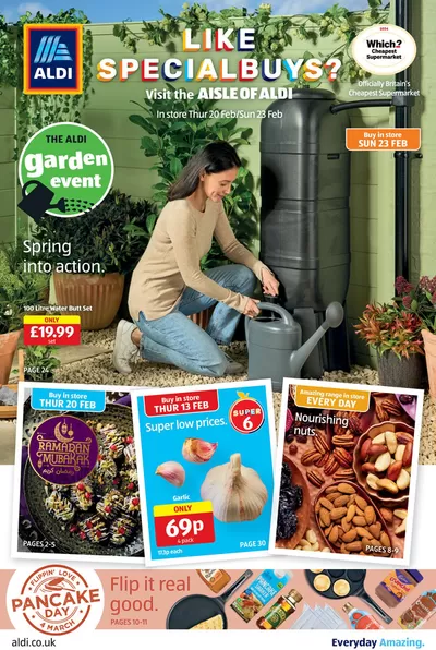 Aldi catalogue in Haverfordwest | Top offers for smart savers | 14/02/2025 - 28/02/2025