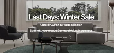 Home & Furniture offers in Edinburgh | Up To 15% Off  in Natuzzi | 14/02/2025 - 28/02/2025