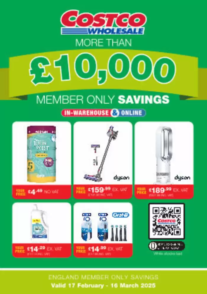 Costco catalogue in Haydock | Offers Costco | 17/02/2025 - 03/03/2025