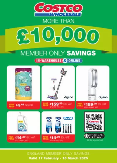 Costco catalogue in Haydock | Offers Costco | 17/02/2025 - 03/03/2025