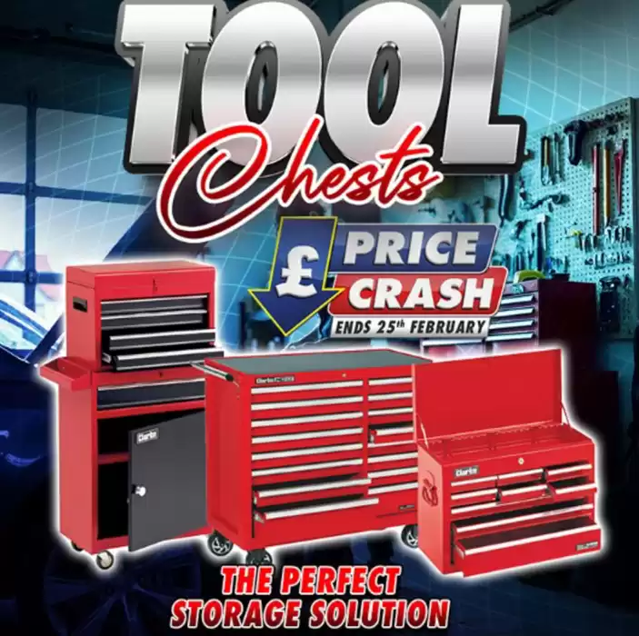 Machine Mart catalogue in Carlisle | Tool Chests | 17/02/2025 - 25/02/2025