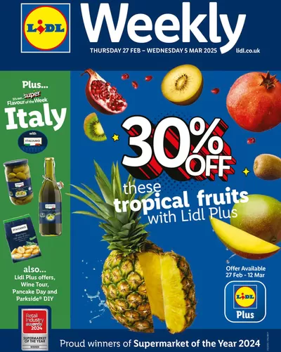 Lidl catalogue in Springfield | Top deals for all customers | 27/02/2025 - 05/03/2025