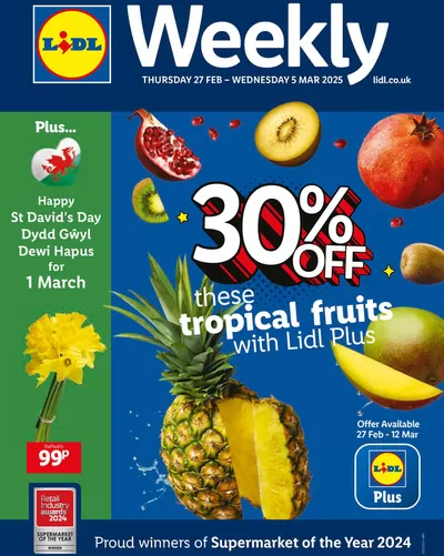 Lidl catalogue in Cardiff | Great discounts on selected products | 27/02/2025 - 05/03/2025