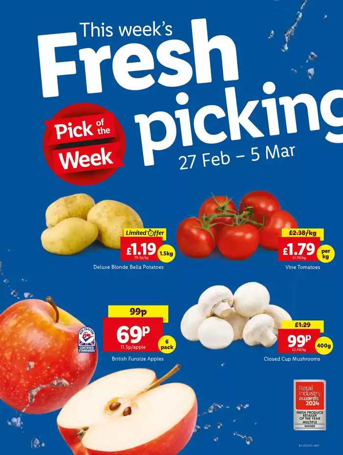 Lidl catalogue in Prestatyn | Exclusive deals and bargains | 27/02/2025 - 05/03/2025