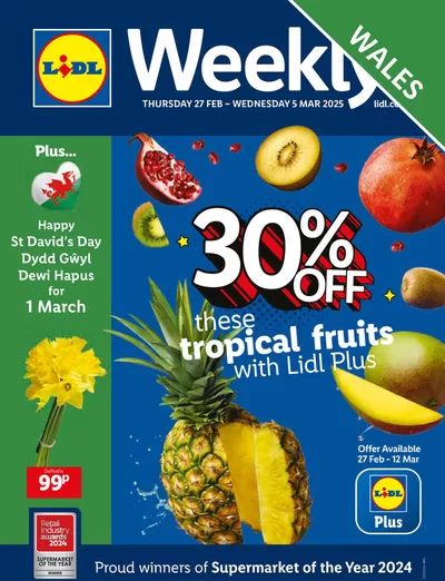 Lidl catalogue in Prestatyn | Special offers for you | 27/02/2025 - 05/03/2025