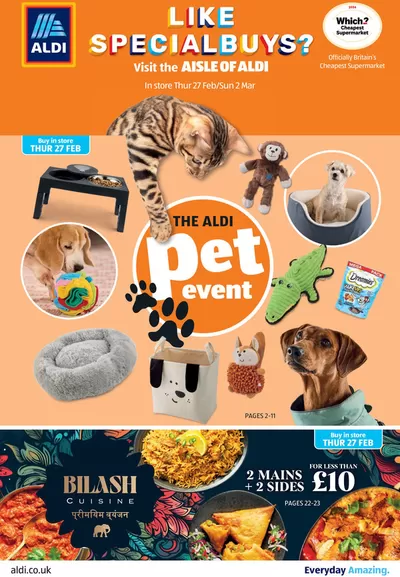 Aldi catalogue | Top offers for all bargain hunters | 21/02/2025 - 07/03/2025